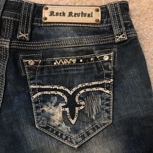 Rock Revival Erin Embellished Shorts